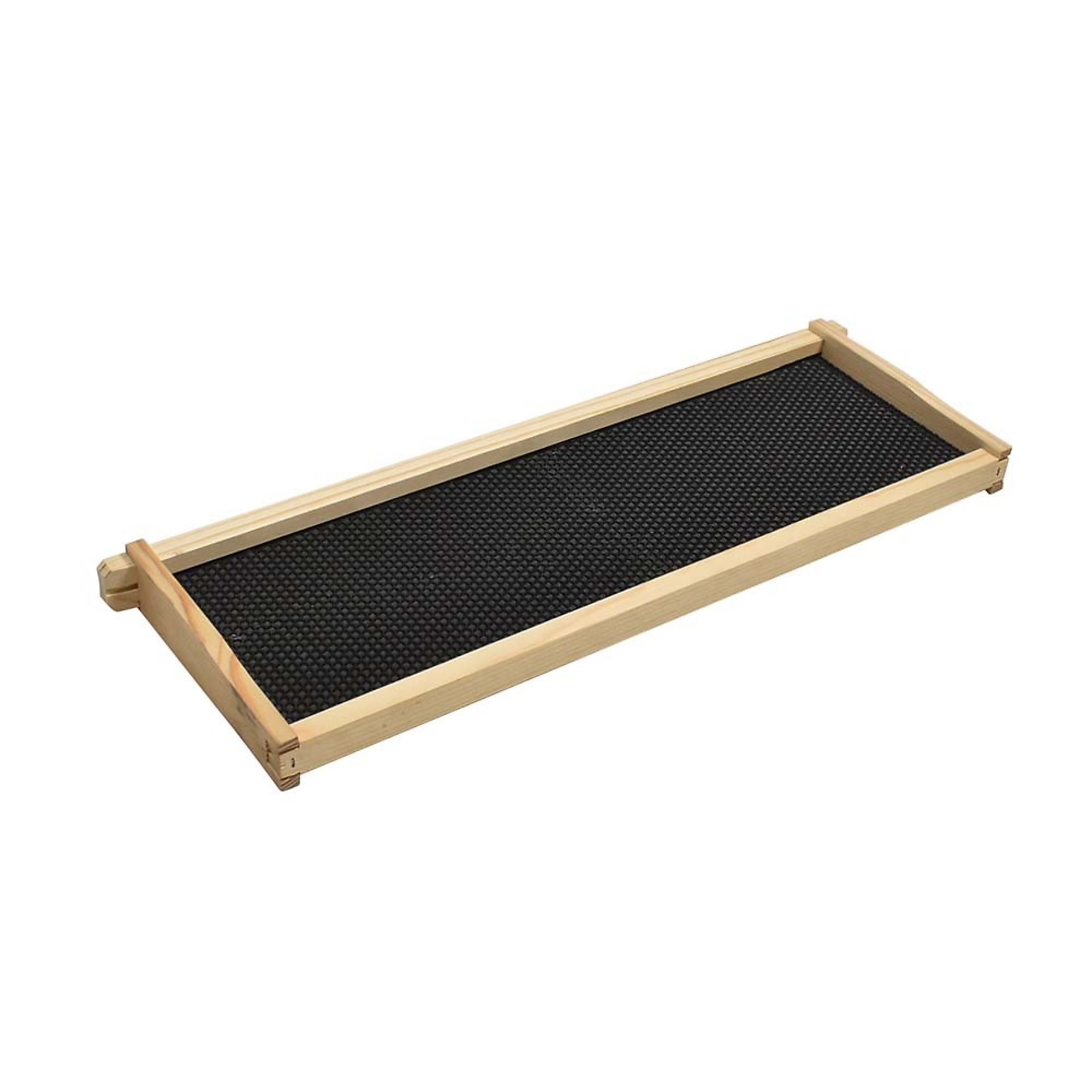 Good Land Bee Supply GLFRMS-FDTNS Beekeeping Beehive Body Super Foundation Wood Frame with Natural Wax Foundation Sheet (Small)